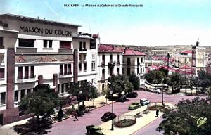 Mascara - La Maison du colon et la Grande Mosquee